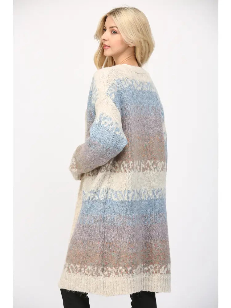 JADE OPEN FRONT CARDIGAN