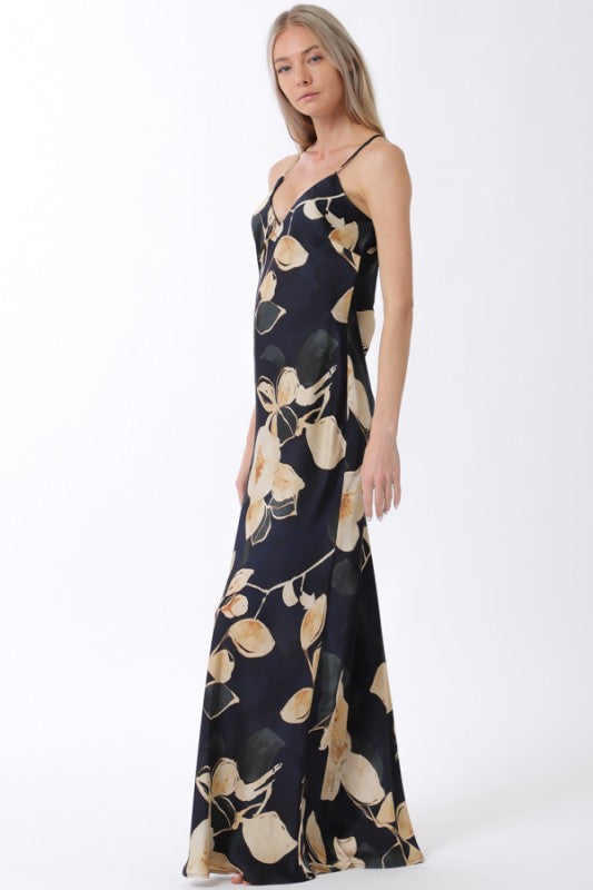 CATHERINE FLORAL SLIP DRESS