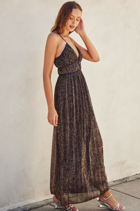 ISLA METALLIC DRESS