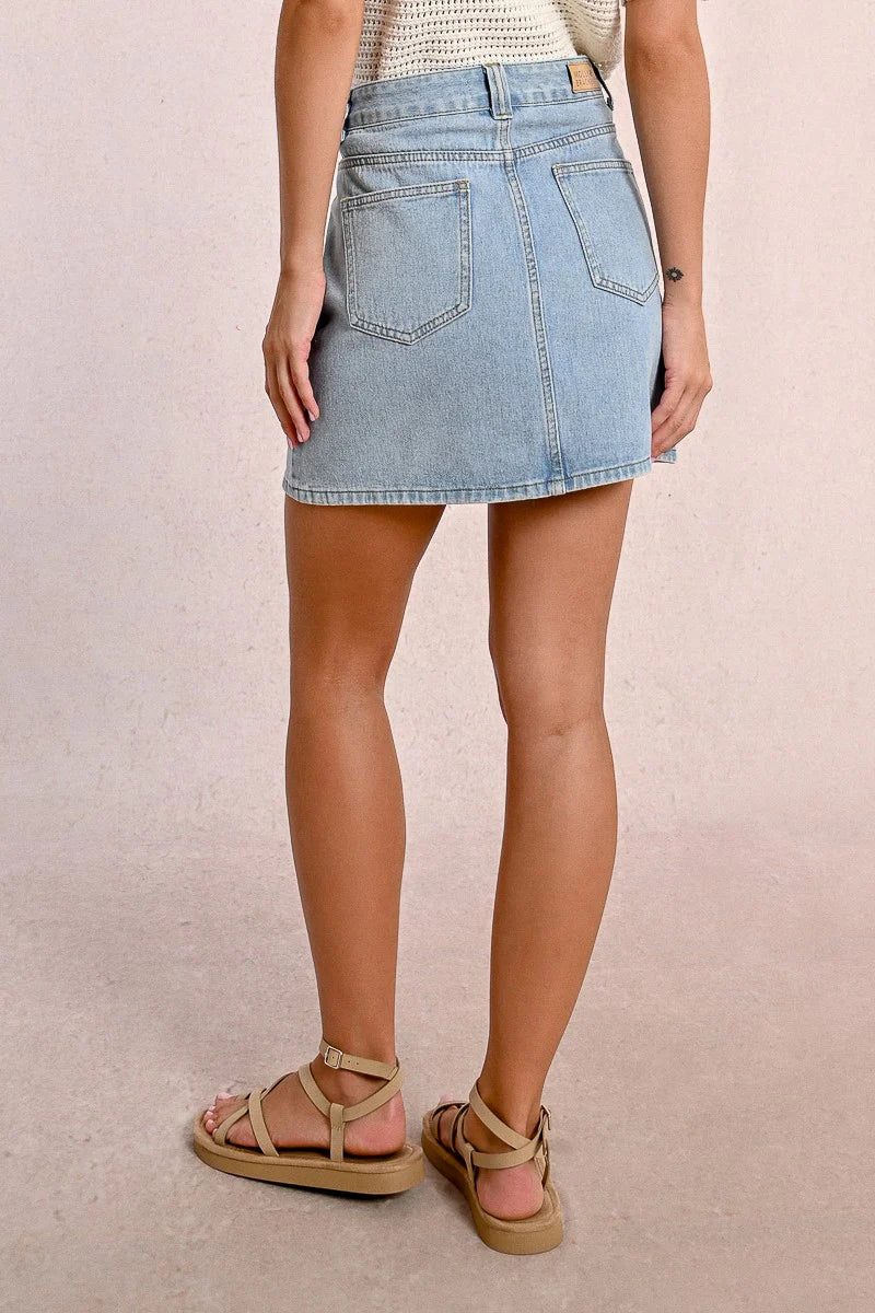 MIRANDA DENIM SKIRT