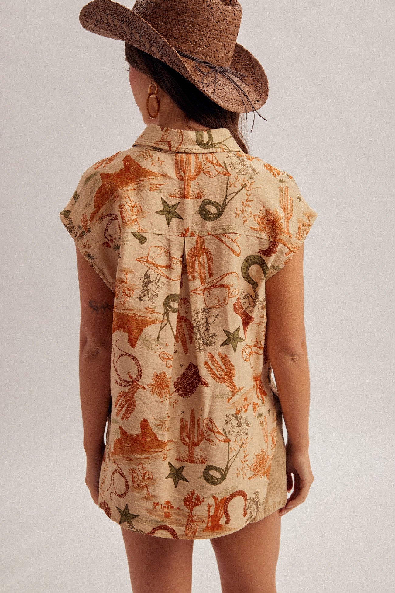 MELLY WESTERN TOP