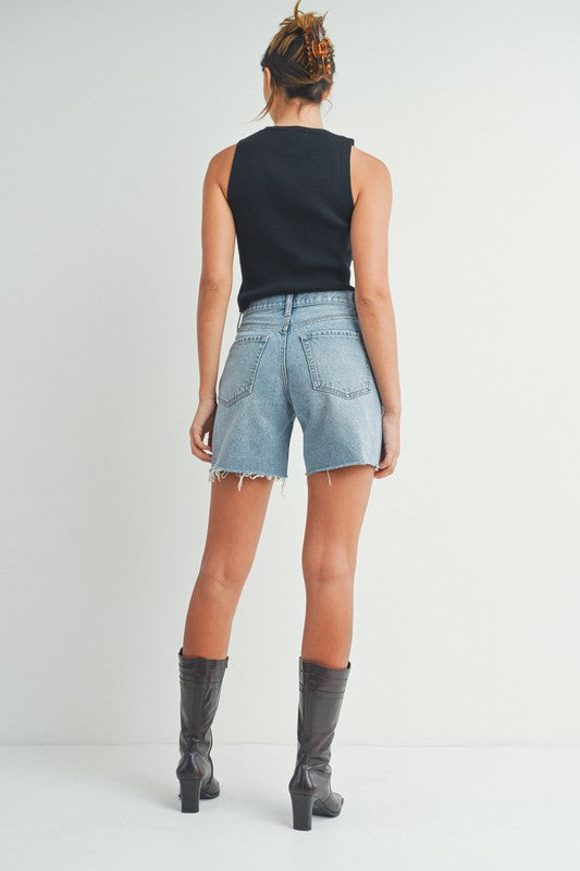 TASHA DENIM SHORTS