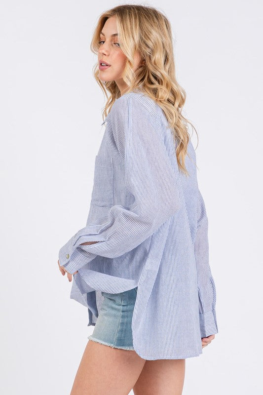 CAROLYN STRIPED SHIRT