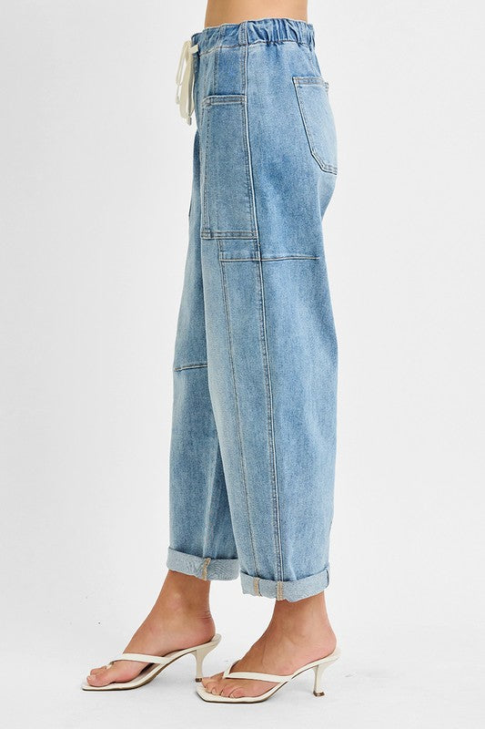 KALLIE BARREL JEANS