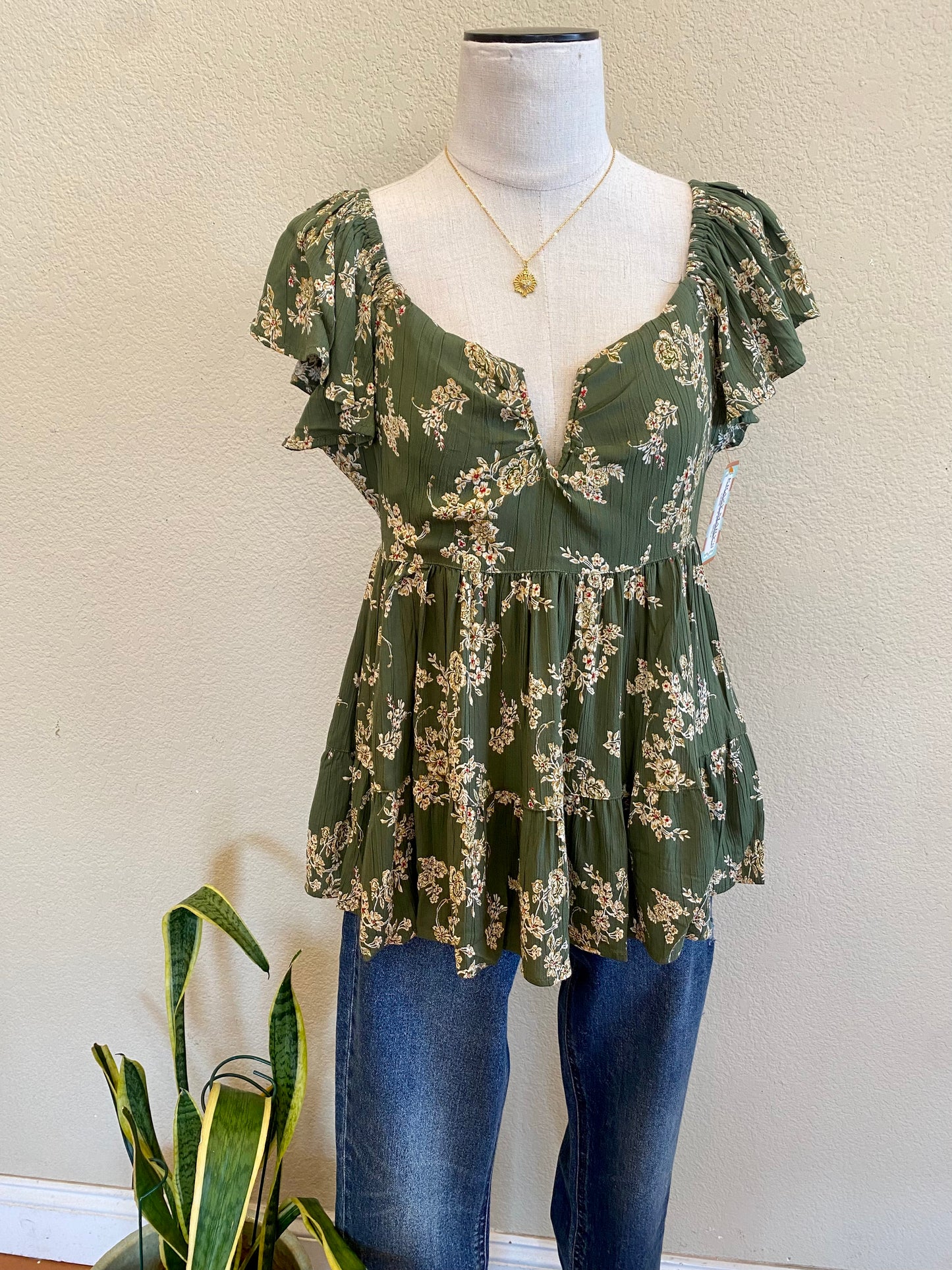 GRACE FLORAL TOP