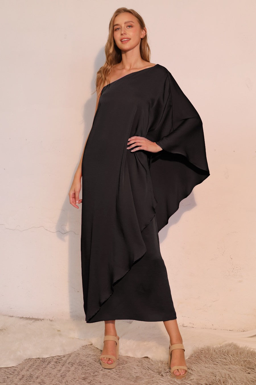 MEGAN ONE SHOULDER DRESS