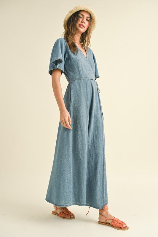 MAGGIE WRAP DRESS