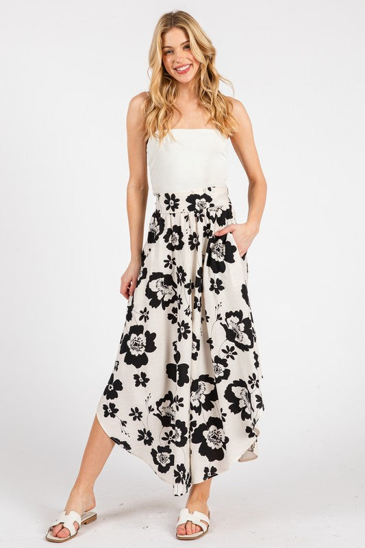 ABBY FLORAL SKIRT
