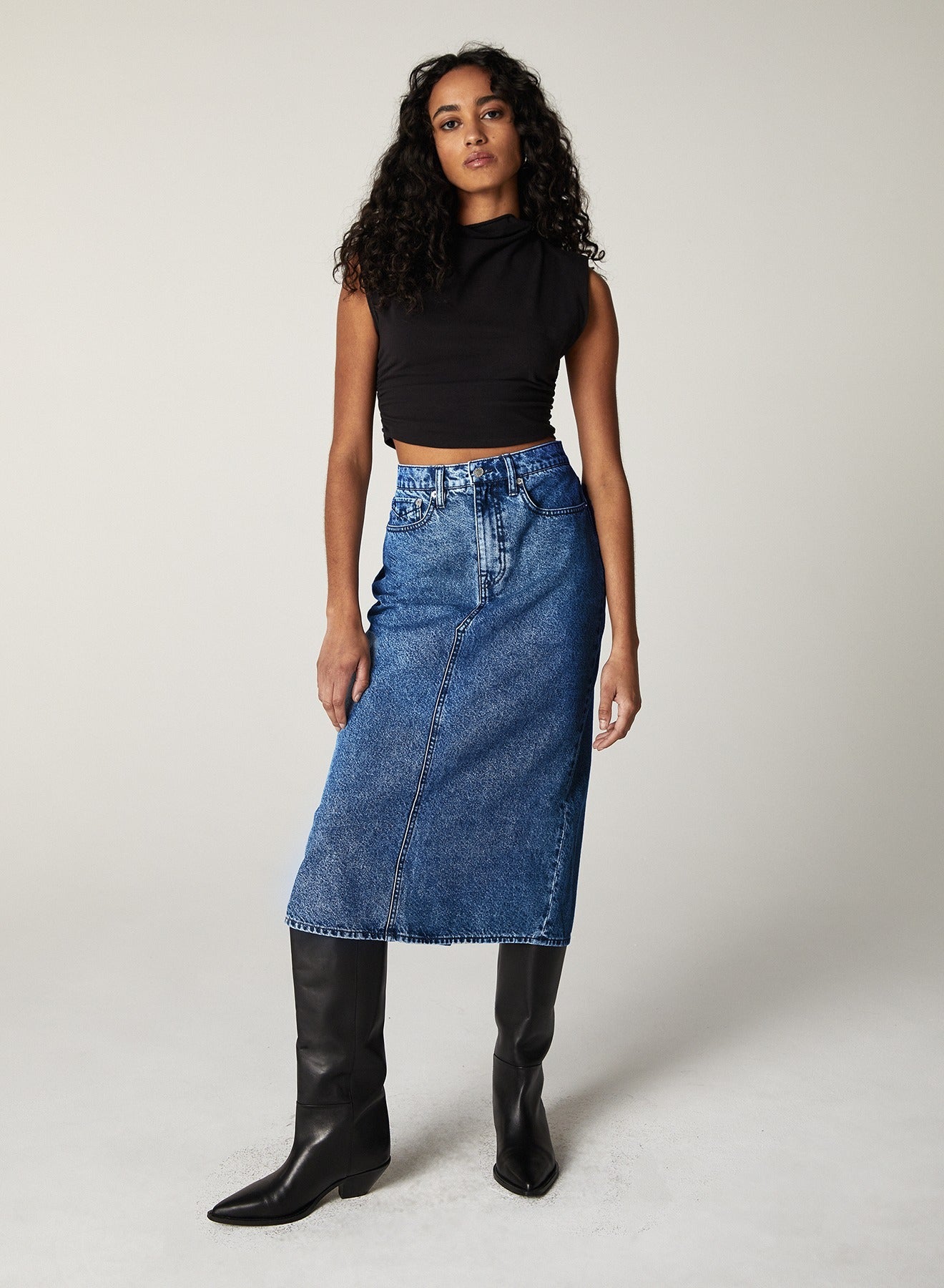 HARLEY DENIM SKIRT