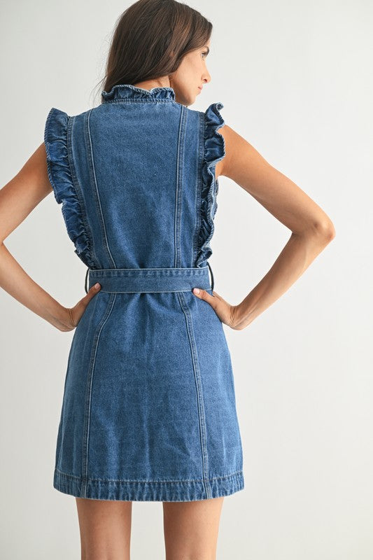 KAYLEE DENIM DRESS