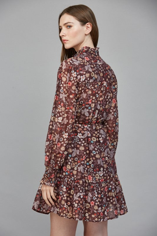 FAYE FLORAL DRESS
