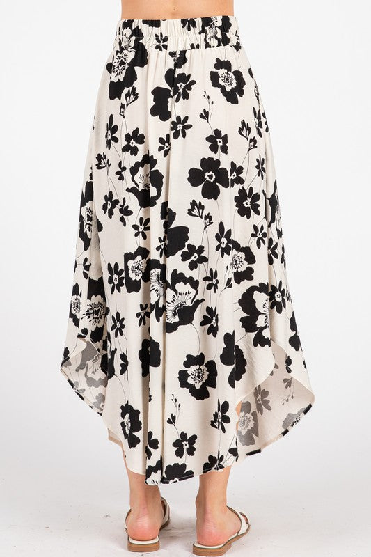 ABBY FLORAL SKIRT
