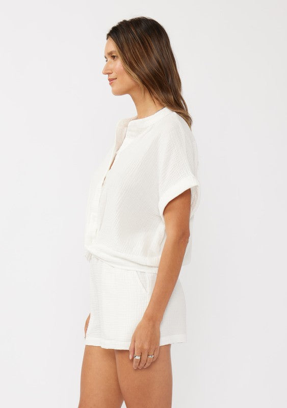 SUZIE GAUZE TOP