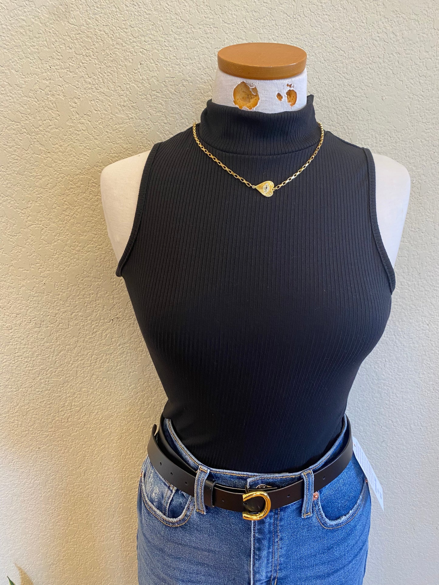 MOCK NECK BOYSUIT