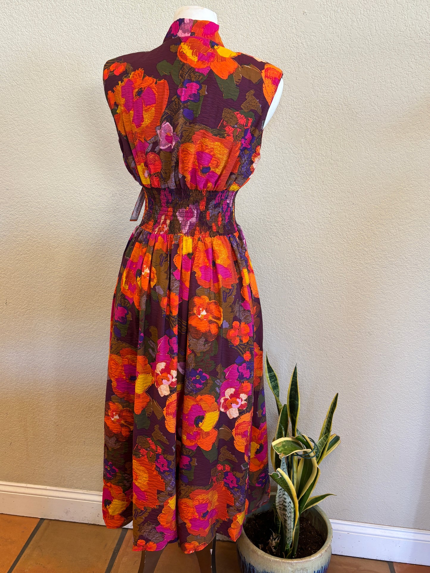 ROCHELLE FLORAL DRESS