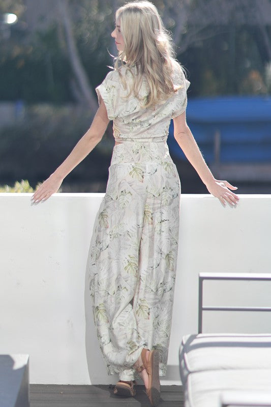 CORA FLORAL PANTS