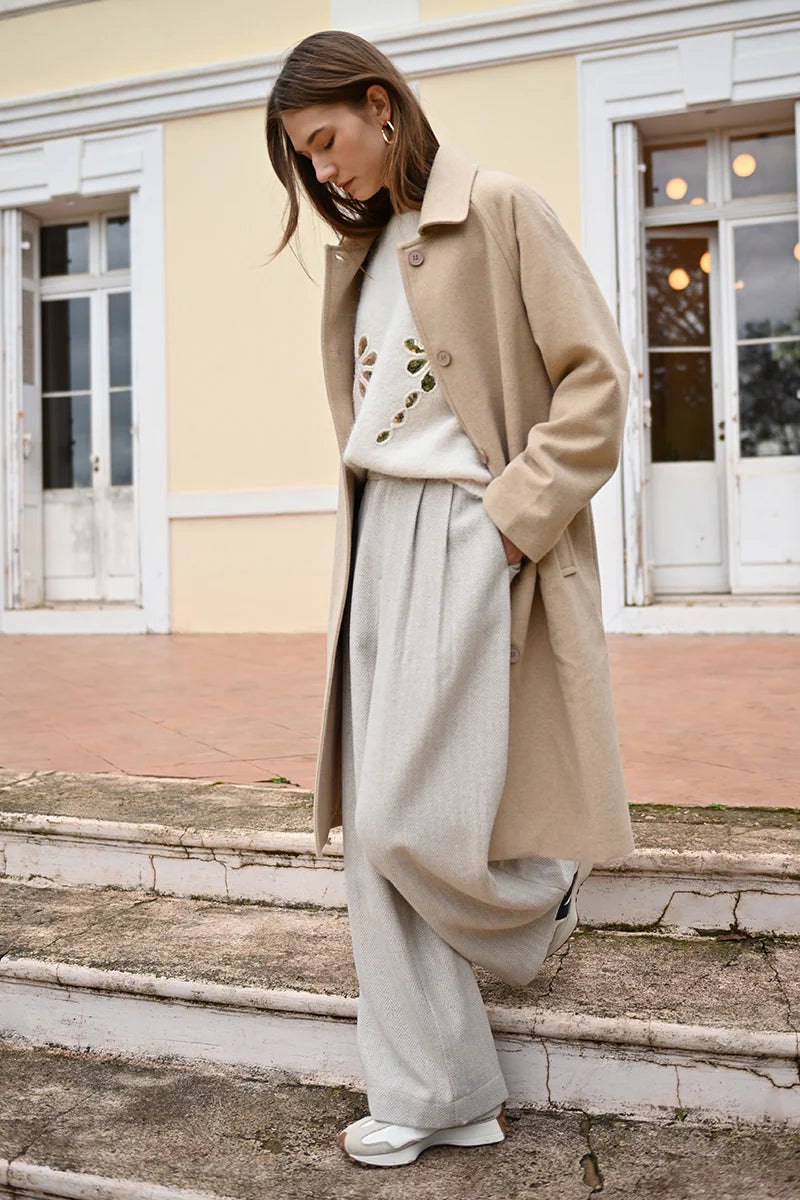PAYTON HERRINGBONE TROUSERS