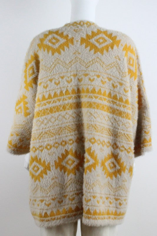 LENNY SOUTHWESTERN PRINTED CARDIGAN