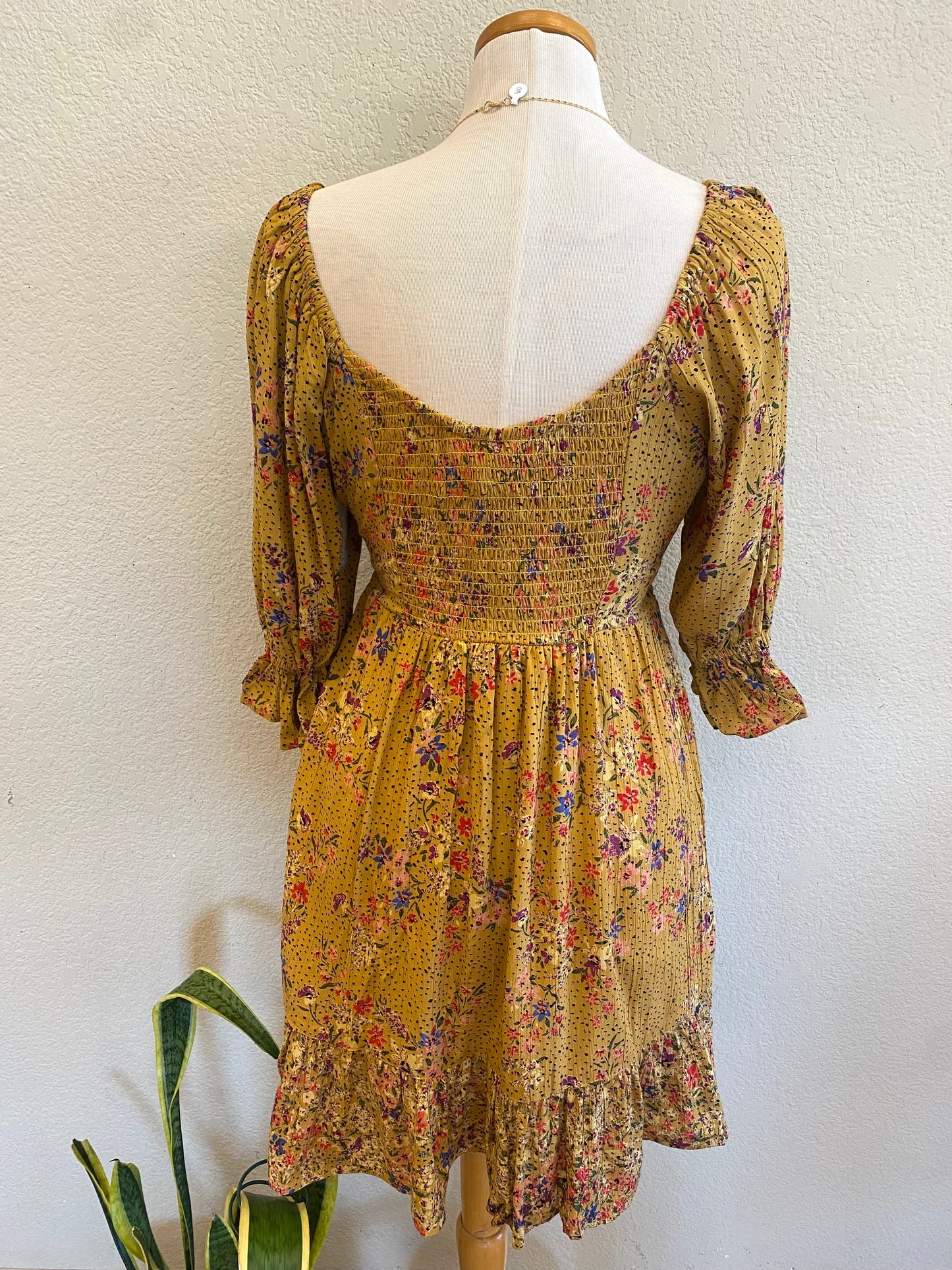 SHELBY FLORAL MINI DRESS