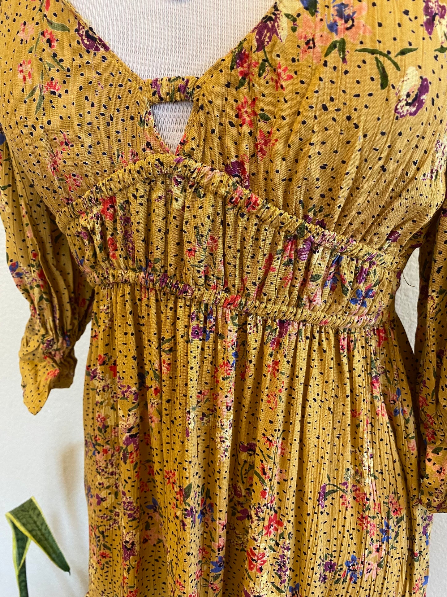 SHELBY FLORAL MINI DRESS