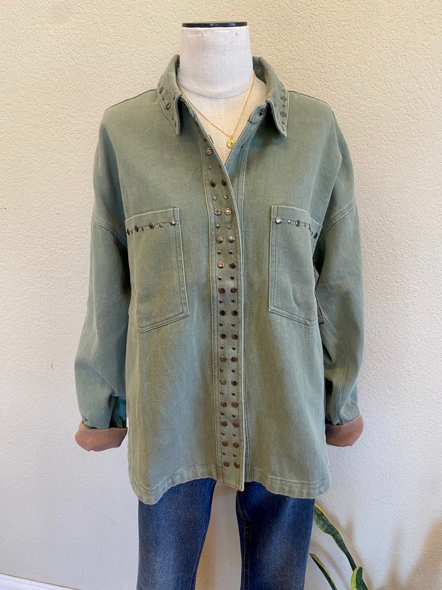 SOPHIA TWILL JACKET