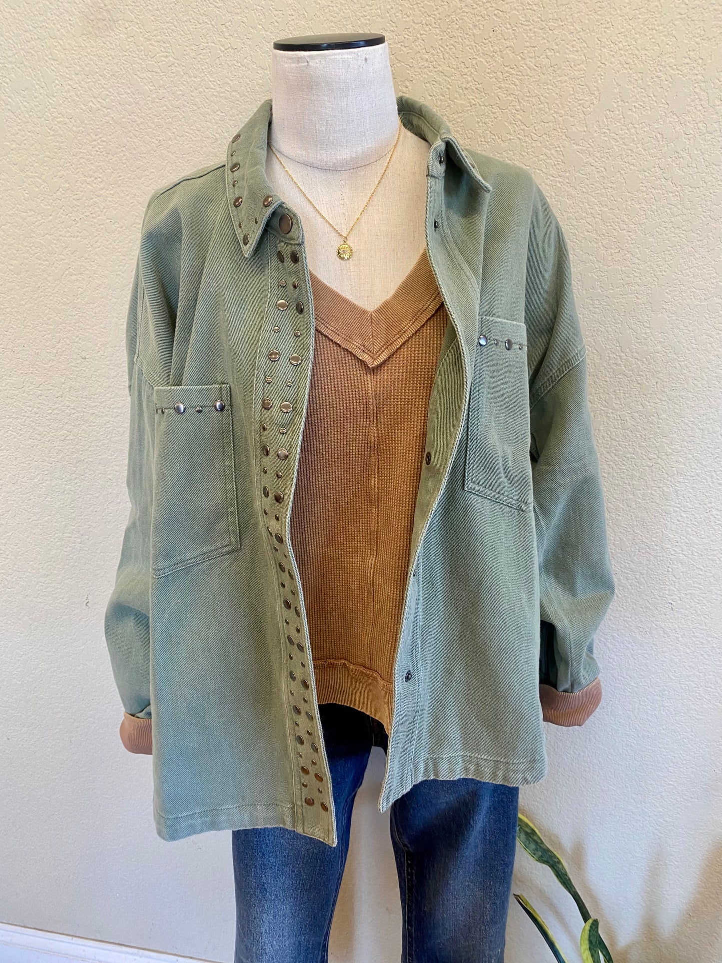 SOPHIA TWILL JACKET