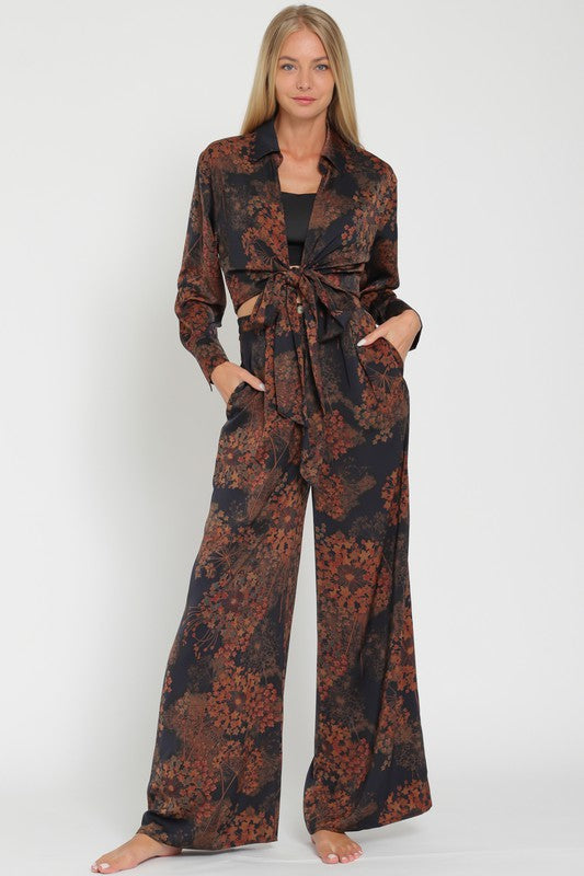 CORA PRINTED PANTS