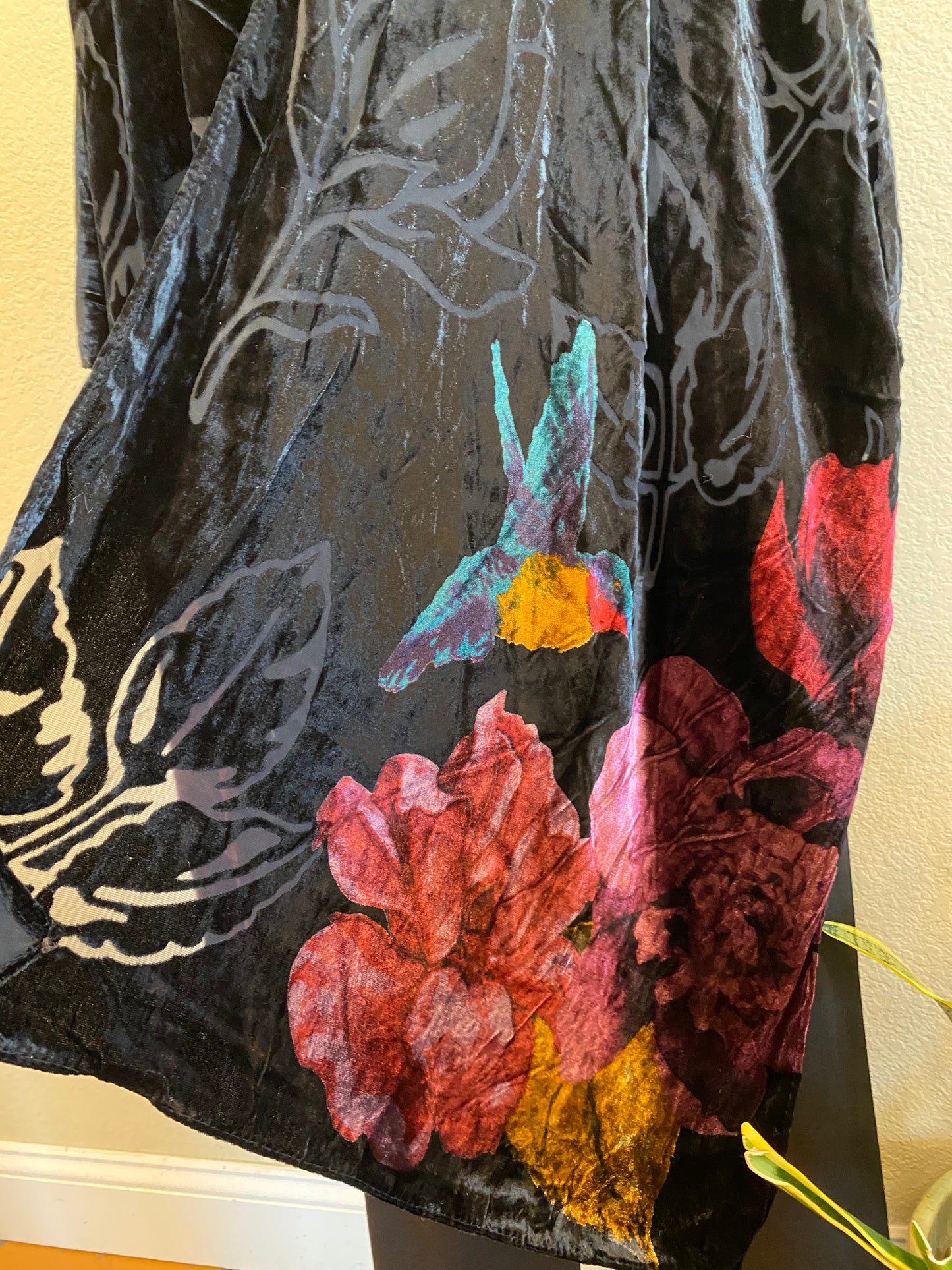FAITH BURNOUT KIMONO