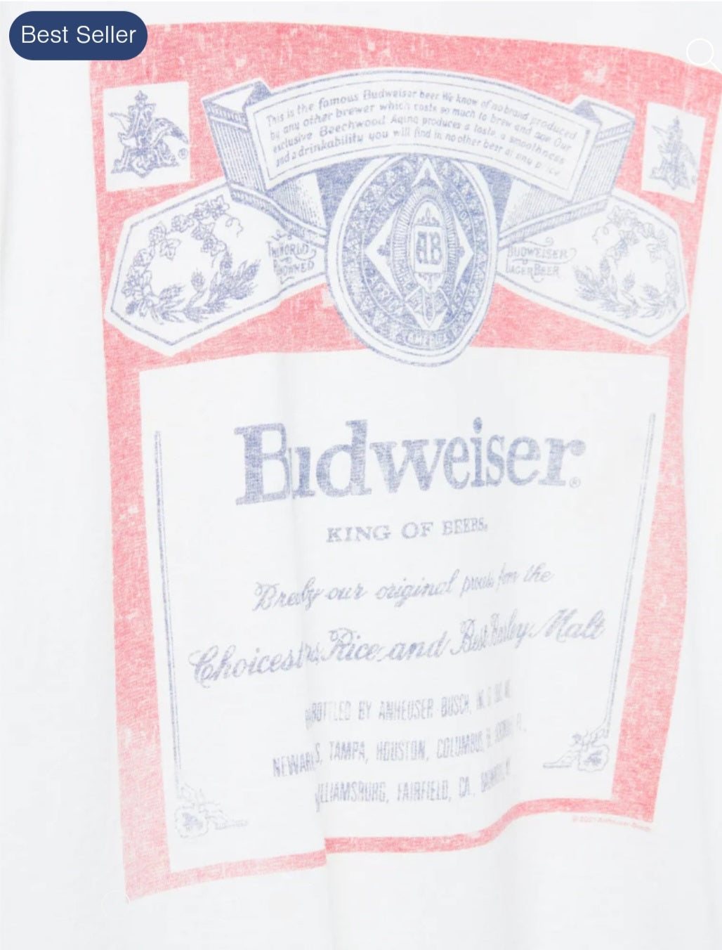 CLASSIC BUDWEISER TEE
