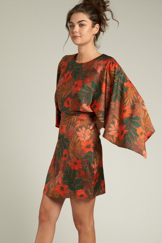CLARISSA FLORAL PRINT DRESS