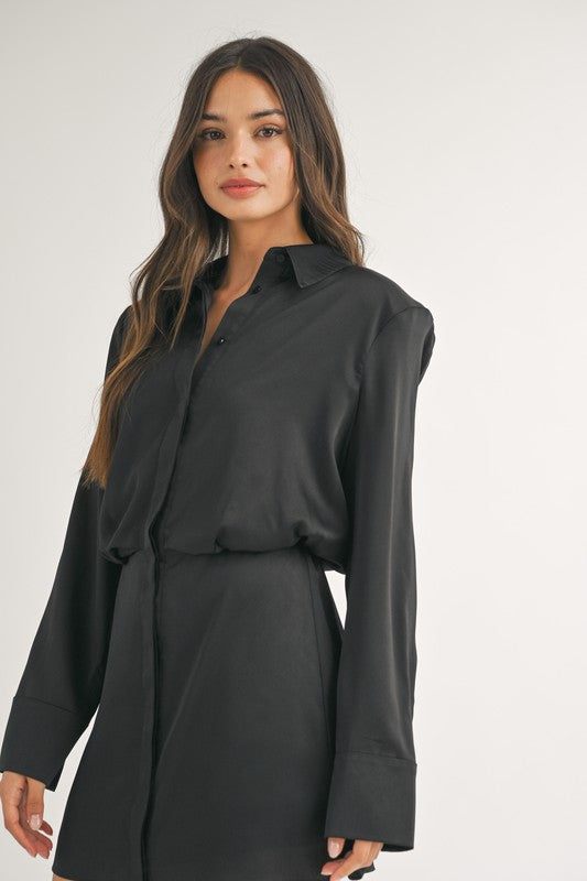 GLORIA SHIRT DRESS