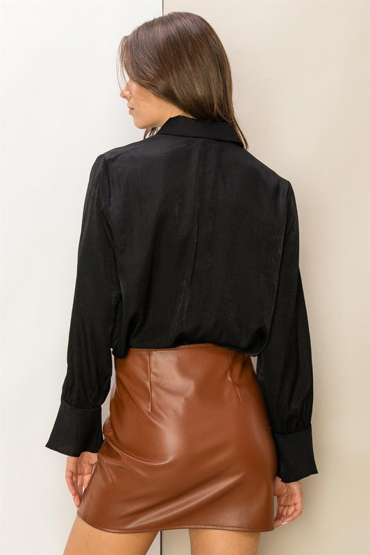 CHELSEA RUFFLED BLOUSE