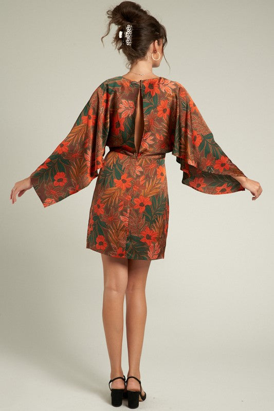 CLARISSA FLORAL PRINT DRESS