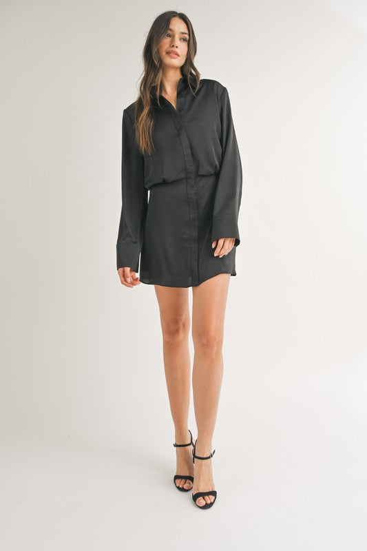 GLORIA SHIRT DRESS