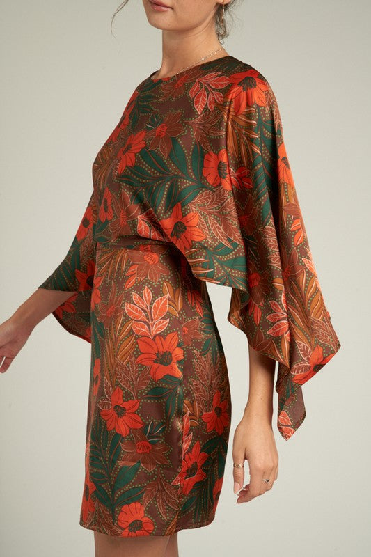 CLARISSA FLORAL PRINT DRESS