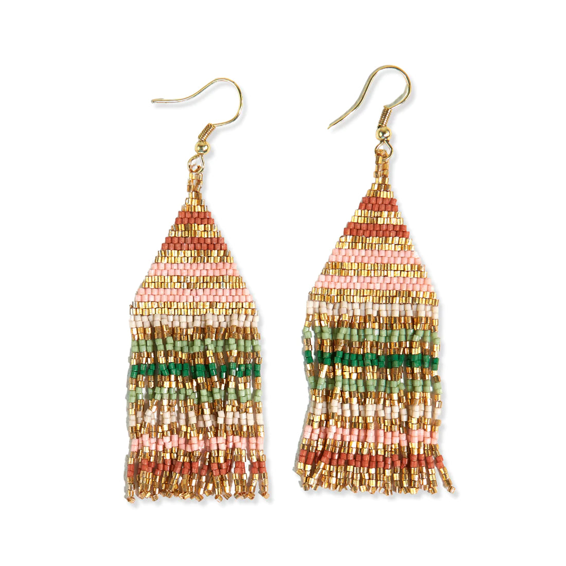 LEXIE HORIZONTALBEADED EARRINGS