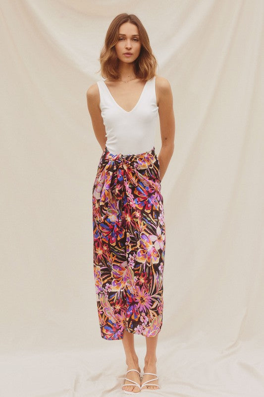 JASMINE FLORAL SKIRT