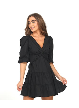 SIENNA POPLIN MINI DRESS