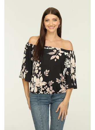 SHEILA OFF THE SHOULDER TOP