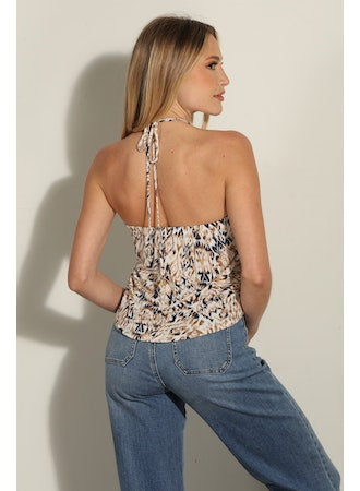 ZINNA HALTER TOP
