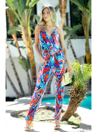 ELIZA SLEEVELESS JUMPSUIT
