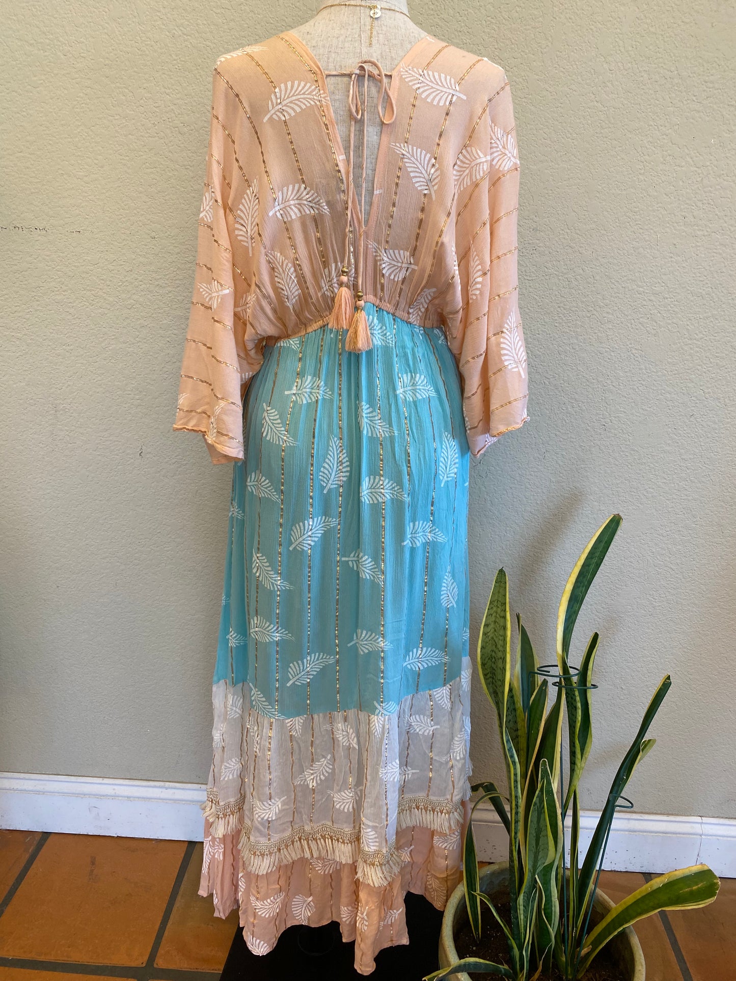 JOAN TRI COLORED MAXI