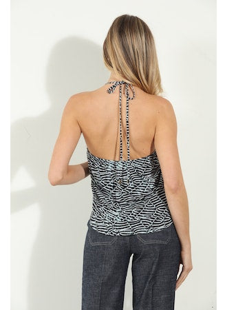 ZINNA HALTER TOP