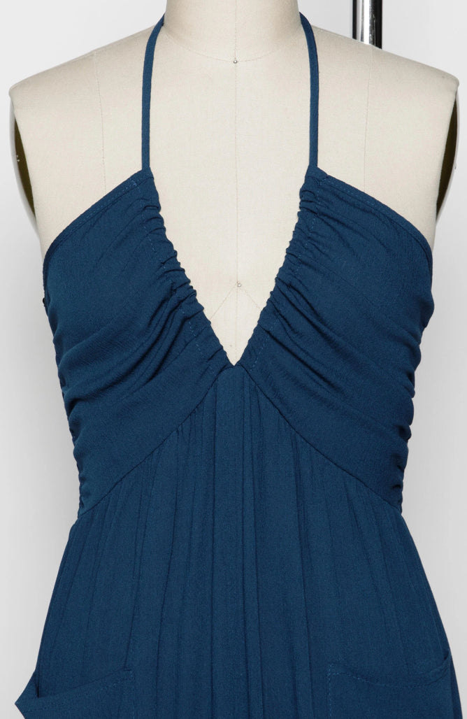 KENDALL HALTER JUMPSUIT
