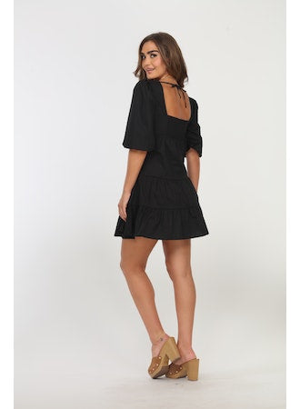 SIENNA POPLIN MINI DRESS