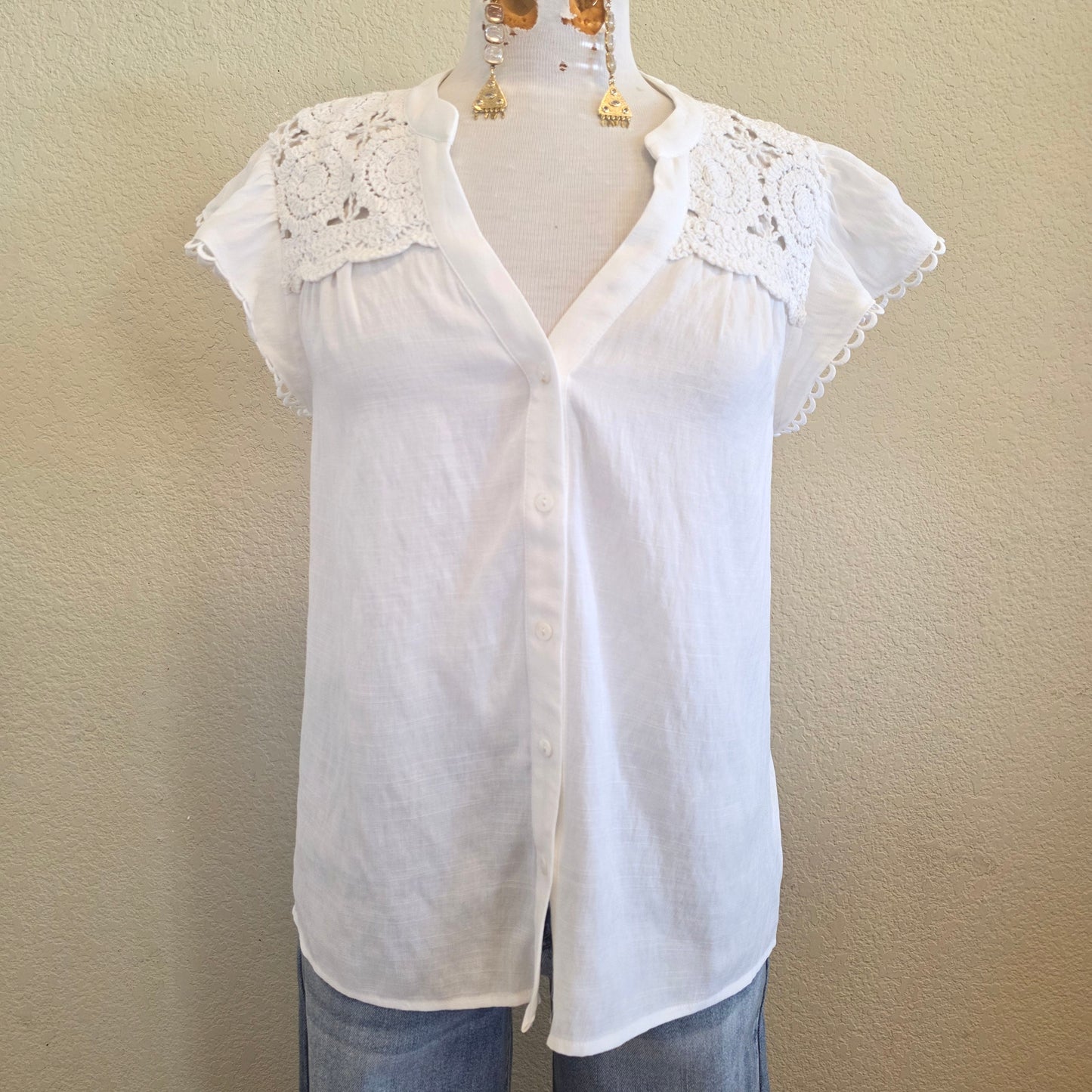 BIANCA CROCHET TOP