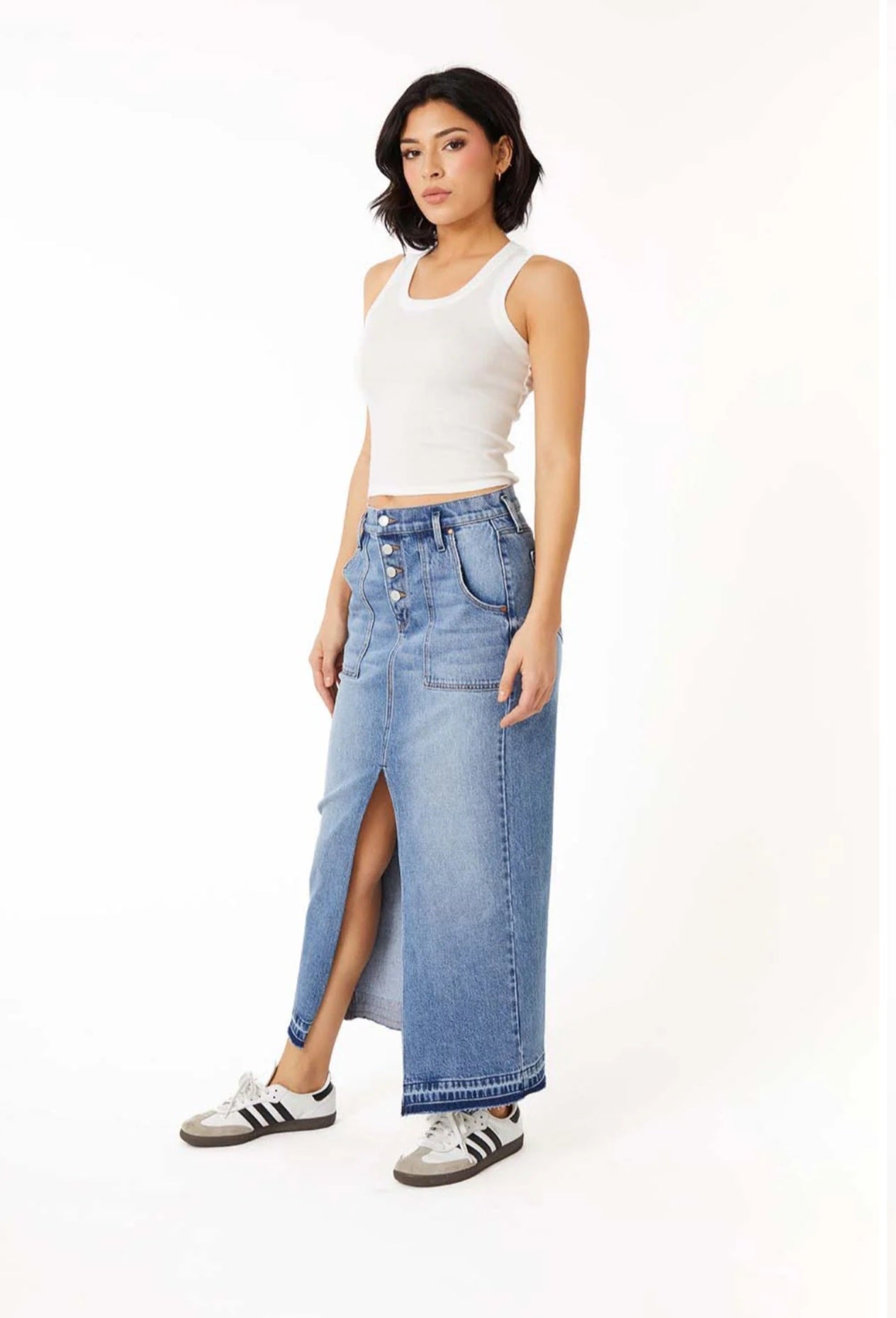 BRITTANY DENIM SKIRT