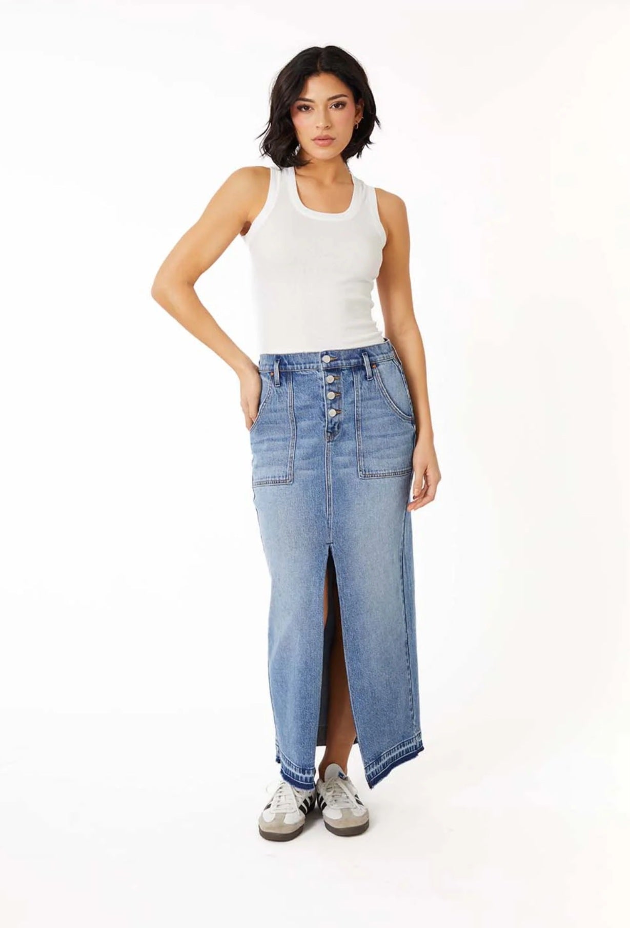 BRITTANY DENIM SKIRT