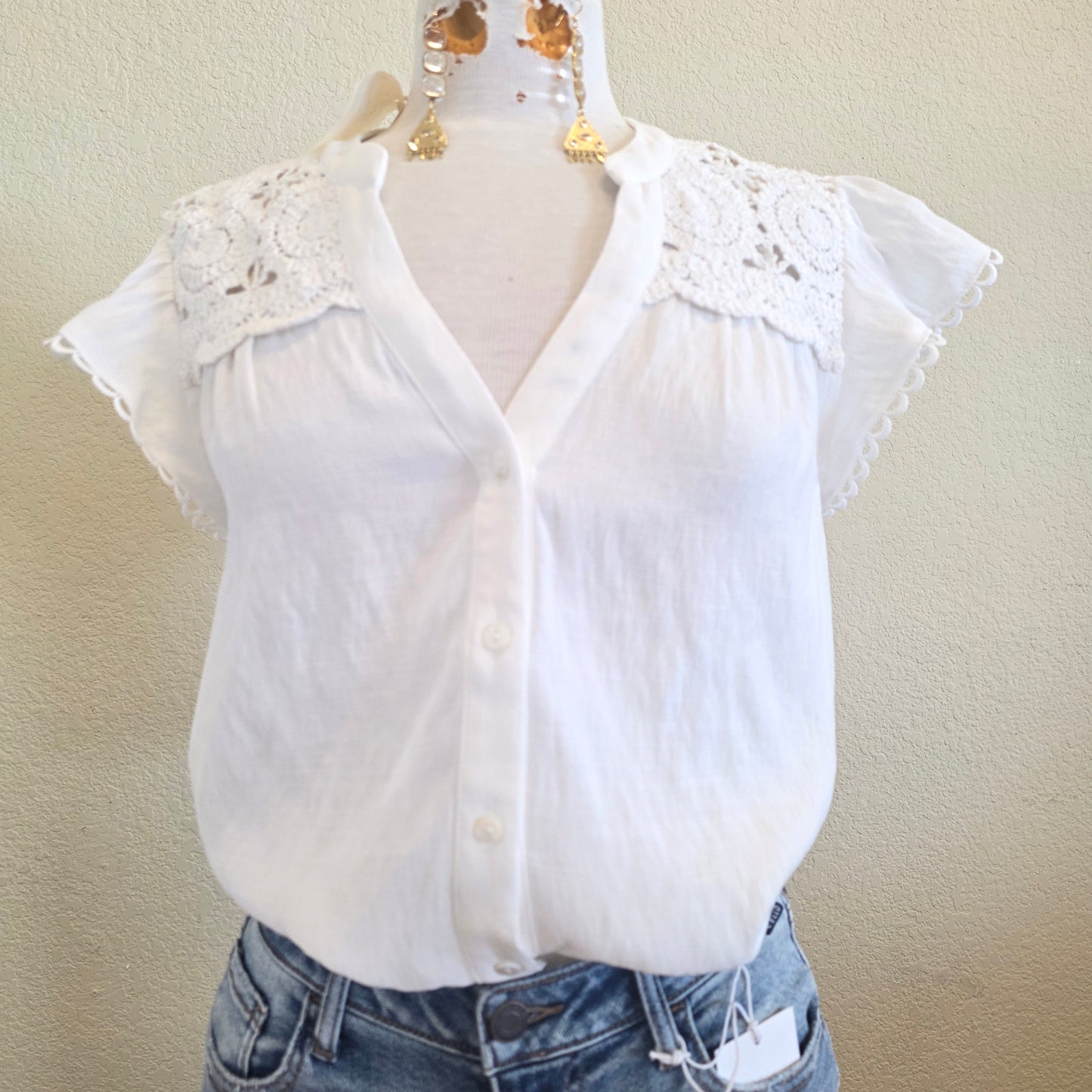 BIANCA CROCHET TOP