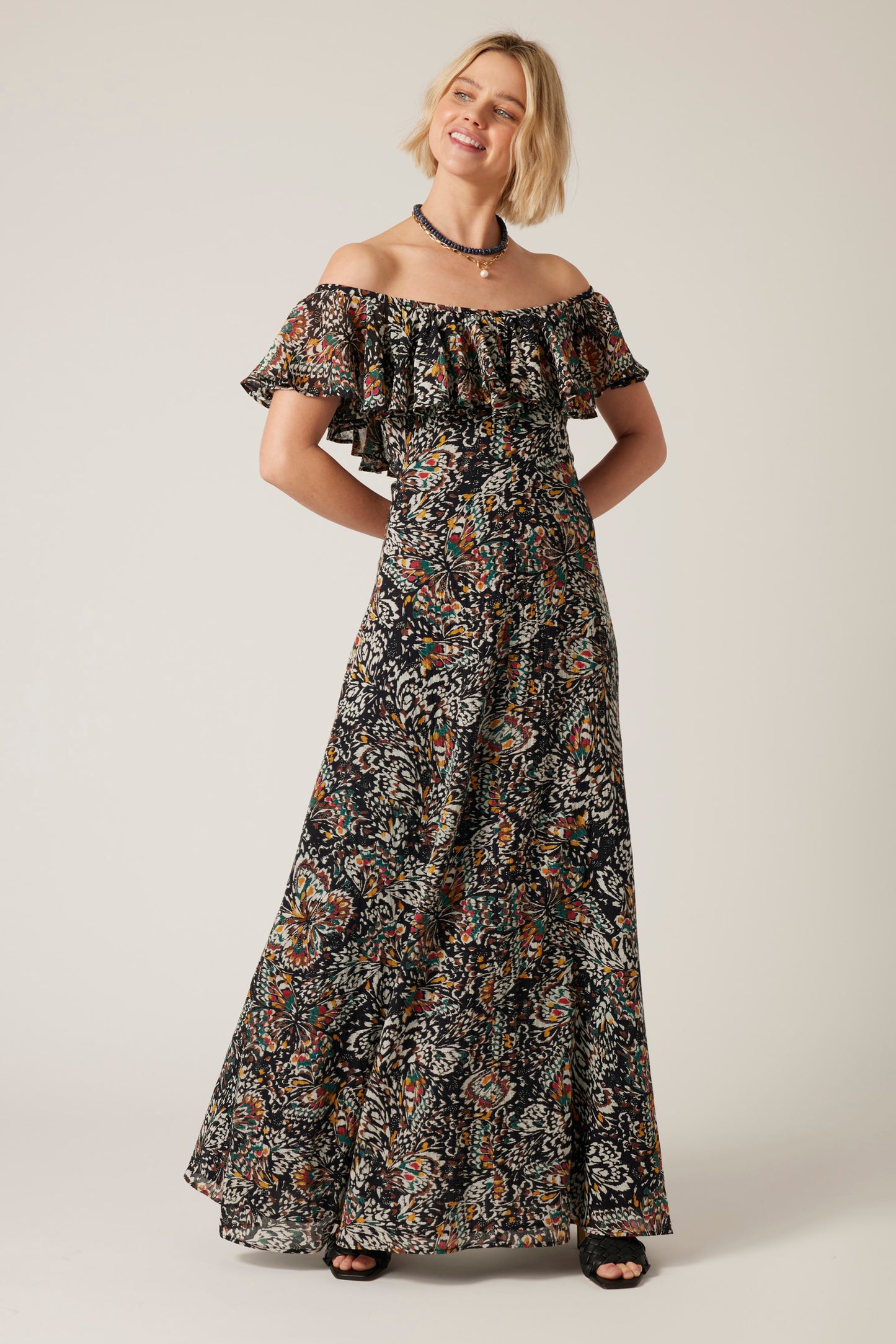 LILLIAN OFF THE SHOULDER DRESS